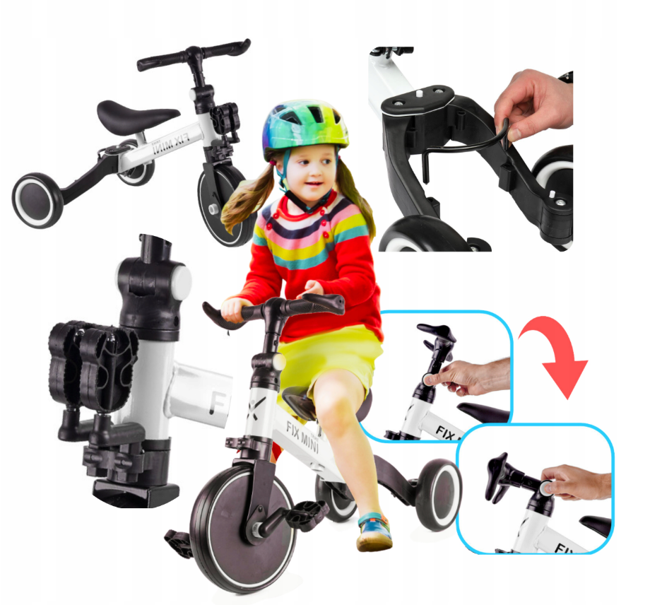 detský balančný bicykel